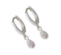 Delicate Water Earrings Elegant Ear Studs Alloy Texture Fashion Date Earrings Perfect for Work or Social Gatherings Professional Ear Jewelry