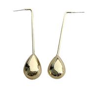 Delicate Water Earrings Elegant Ear Studs Alloy Texture Fashion Date Perfect for Work or Social Gatherings Water