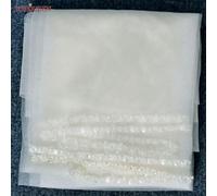 Delicate Wedding Veils for Bride Pearls Wedding Veil with Crystals Edge Bridal Veils Wedding Crystal Beaded-Ivory-200cm