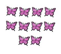 Delicate Zn Alloy Butterfly Brooch Representing Care and Hope for Chest Carcinoma Awareness and Chest Jewelry