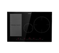 Delicatessa 77cm 1 Flex Zone 4 Ring Induction Hob Black