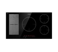 Delicatessa 90 Hybrid, Built-in Hob, Induction, 5 Zones, 7400W, Black