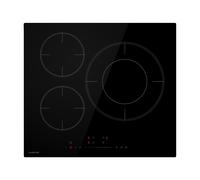 Klarstein Delicatessa Paella Built-In Induction Hob - 3-Zone, 8.1kW Boost, 32cm Paella Zone, Slider Control, Timer & Child Lock, VTC Glass, 60cm Width