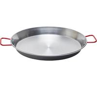 Delicioso 38cm Polished Steel Paella Pan