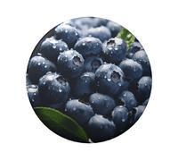 Delicious Blueberry Custom Pins 5 PCS, Personalized Photo Buttons, Metal Pinback Button Badges for Backpacks, Hats, Funny Backpack Pins Aesthetic Lapel Badge Pins Gifts for Men Women, One Size, Metal