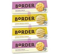 Delicious Border BIscuit Selection - 2x Sultana Melts & 2x Lemon Drizzle Melts - Suitable for Vegetarians