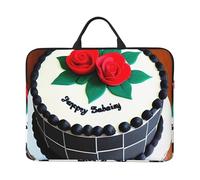 Delicious Cakes 14-Inch Laptop Bag with Shockproof Lining and Portable Design, Suitable for Business and Daily Use.