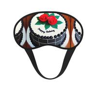 Delicious Cakes Sleep Mask Soft Eye MaskBlindfold Eyeshade Smooth Comfortable Eye Cover with