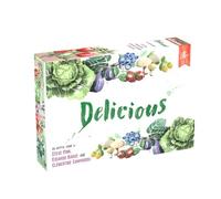 Delicious Card Game - An Artful Flip-and-Write Gardening Game with Fruits and Vegetables Games for 1-100 Players