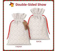 Delicious Cupcakes Print Gift Versatile Bags Reusable Drawstring Festive Pouches For Party Favors Season