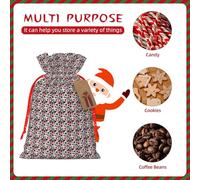 Delicious Cupcakes Print Gift Versatile Bags Reusable Drawstring Festive Pouches For Party Favors Season
