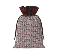 Delicious Cupcakes Print Reusable Gift Decor Bags Festive Drawstring Pouches Anniversaries Wedding Favors