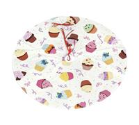 Delicious Cupcakes Printing Christmas Tree Skirt,Xmas Trees Mat For Home Party Holiday Indoor Outdoor Festive Decorations