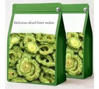 Delicious dried bitter melon, crispy snack, low in calories, vegetarian, classic Chinese farmhouse flavor, vegetable snack (1000g)
