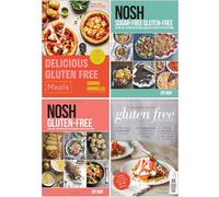 Delicious Gluten Free Meals [Hardcover], NOSH Sugar-Free Gluten-Free, NOSH Gluten-Free, Gorgeous Food Gluten Free 4 Books Collection Set