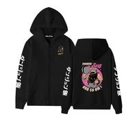 Delicious in Dungeon Hoodie Anime Print Zip Sweatshirt Casual Sports Sweatshirt Street Trend Harajuku Style Zip Hoodie Cosplay Clothing