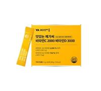 Delicious Mega C Vitamin C 2000 Vitamin D 3000 2025 Version - 3g x 60 sticks