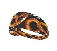 Delicious Pretzel,Sports Sweatband for Unisex Multi Headband Elastic Exercise Hairband