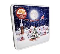 Delicious Scottish Biscuit Shortbread Fingers in 200g Gift Tin box Ideal Christmas Treat Suitable for Vegetarians (Shortbread Christmas Scene Tin box)