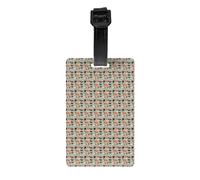Delicious Sushi 1 Print Luggage Tags for Suitcases Identification Labels Waterproof Travel Cruise Daily Use