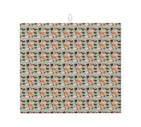 Delicious Sushi 1 Print Non-Slip Drying Mat for Kitchen Absorbent Clean Pad Sink Rack Blenders Utensils