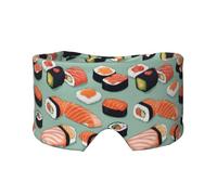 Delicious Sushi 1 Print Soft Eye and Ear Muffs for Adults Sleeping Protection Cover for Travel Nap Relief