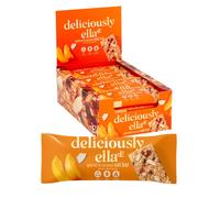 Deliciously Ella - Apricot & Coconut Oat Bar, Gluten-Free, Vegan Friendly, Healthy Snack, 50g (16 bars)
