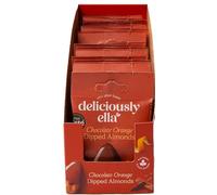 Deliciously Ella - Chocolate Orange Dipped Almonds, Vegan Friendly, 27g x 12 Packs