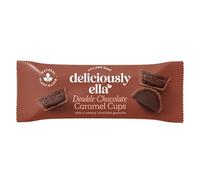 Deliciously Ella - Double Chocolate Caramel Cups, Vegan Friendly & Gluten Free (2 Cups per Pack, 12 Packs)