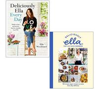 Deliciously Ella Every Day & Deliciously Ella The Plant-Based Cookbook By Ella Mills Woodward 2 Books Collection Set