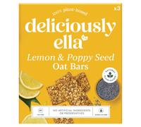 Deliciously Ella Lemon & Poppy Seed Bar 3 x 50g