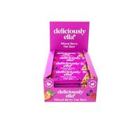 Deliciously Ella Mixed Berry Oat Bar, 50 g (Pack of 16) | Gluten Free Vegan Flapjacks Made With Natural Ingredients, Perfect Snack On-The-Go
