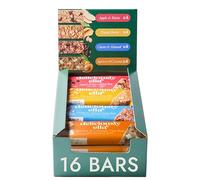 Deliciously Ella Oat Bars - Mixed Flavour Variety Case (16 x 50g) - Vegan & Gluten Free Oat Bar Flapjacks - Healthy Snacking