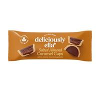Deliciously Ella - Salted Almond Caramel Cups, Vegan Friendly & Gluten Free (2 Cups per Pack, 12 Packs)