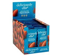Deliciously Ella - Salted Chocolate Dipped Almonds, Vegan Friendly, 30g x 24 Packs
