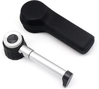 DELICK Magnifying glasses,Portable Handheld Magnifier With UV Light 10X Dermatoscope Handle Smooth Clear Vision Measure Scale Optical Glass Magnifying