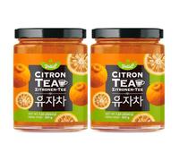 Delief Korean Citron Tea 560g (Pack of 2) - Sweet & Refreshing Korean Drink