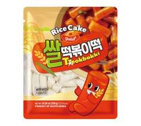 Delief Korean Tteokbokki Rice Cake 300g Halal | Korean Street Food Snacks | Product of South Korea (pack of 1)