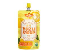 Delief Original Korean Yuzu Syrup | Halal Certified | 200ml (250g) | Perfect for Tea, Salad Dressing & Cocktail
