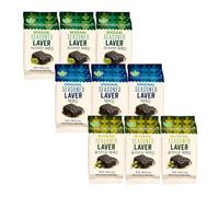 Delief Roasted Seasoned Seaweed Snack Assorted Flavours | 13.5g (Pack of 3) | Crispy Korean-Style Laver | Crispy Seaweed Snacks (Pack of 3, Assorted)