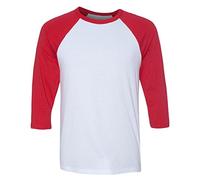 Bella + Canvas Adult 3/4 Sleeve Blended Baseball Tee