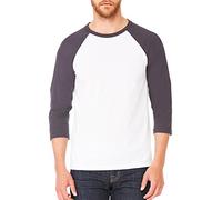 Delifhted Adult 3/4 Sleeve Blended Baseball Tee