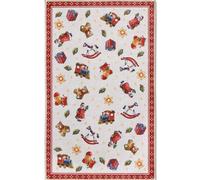 THE RUGS Villeroy & Boch Toys Delight Rug - Thin, Non-Slip, Durable Design in Red | Size: 50 cm x 80 cm THE RUGS Red 50 cm x 80 cm
