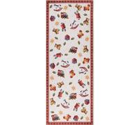 THE RUGS Villeroy & Boch Toys Delight Rug - Thin, Non-Slip, Durable Design in Red | Size: 80 cm x 200 cm THE RUGS Red 80 cm x 200 cm