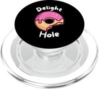 Delight Hole Donut Sprinkles Doughnut Fried Dough Sweet PopSockets PopGrip for MagSafe