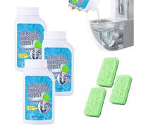 Delighteal Deligh Teal Upliftjoys Drain Cleaner, Powerful Pipe Cleaner, Unclogger Powerful Sink and Drain Cleaner, Powerful Pipe Dredging Agent for Kitchen and Toilet Pipeline (3pcs)