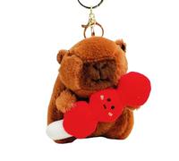 Delightful Animal Plush Keychain Bag Embellishment For Women And Girls Offering A Touch Of Peace And Good Fortunes Novelty Plush Keychain