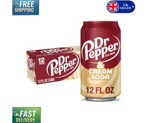Delightful Cream Soda 355ml Cans - 12 Pack for Sweet Refreshment Anytime