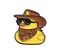Delightful Duck Metal Brooch Pin Designed For Women Students And Those Who Love Animal Themed Accessories