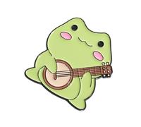 Delightful Musical Frogs Pins Playful Frogs With Instruments Lapel Pin Set Unique Music Lovers Music Animal Pin